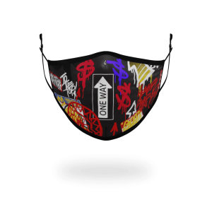 ADULT ONE WAY FORM-FITTING FACE MASK