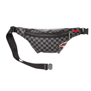 SHARKS IN PARIS (BLACK CHECKERED EDITION) CROSSBODY