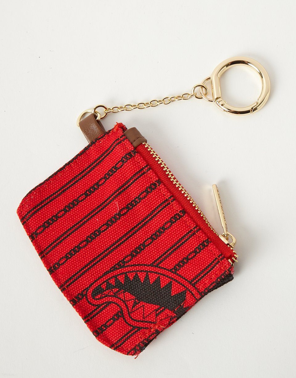 REVERSE SHARKS IN PARIS CROSSBODY (RED) - Image 4