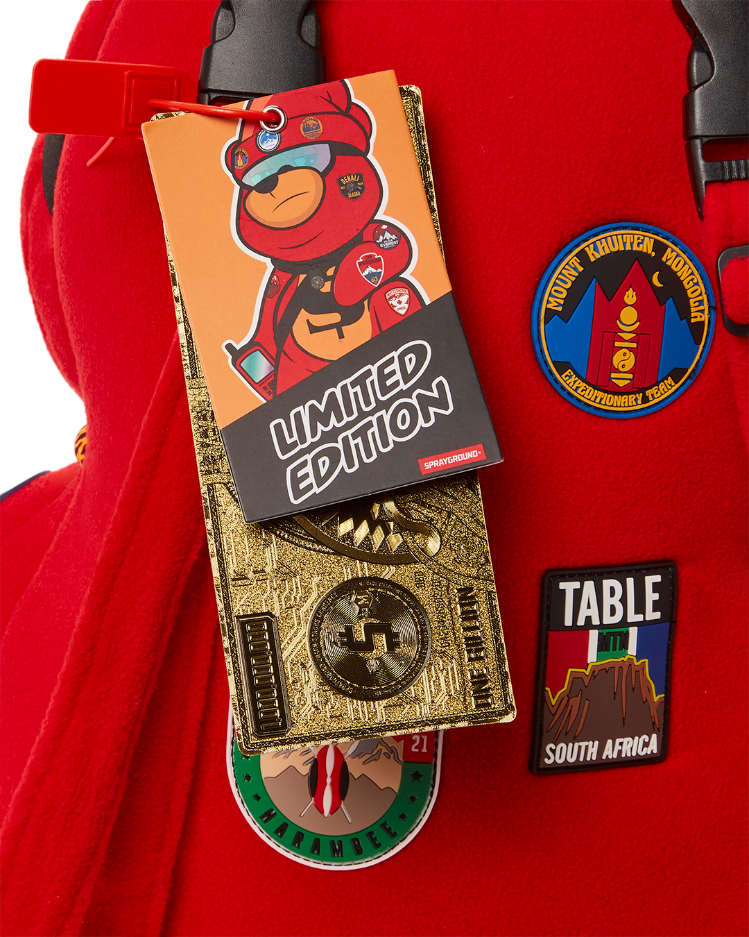 THE GLOBAL EXPEDITION MONEYBEAR TEDDYBEAR BACKPACK - Image 13