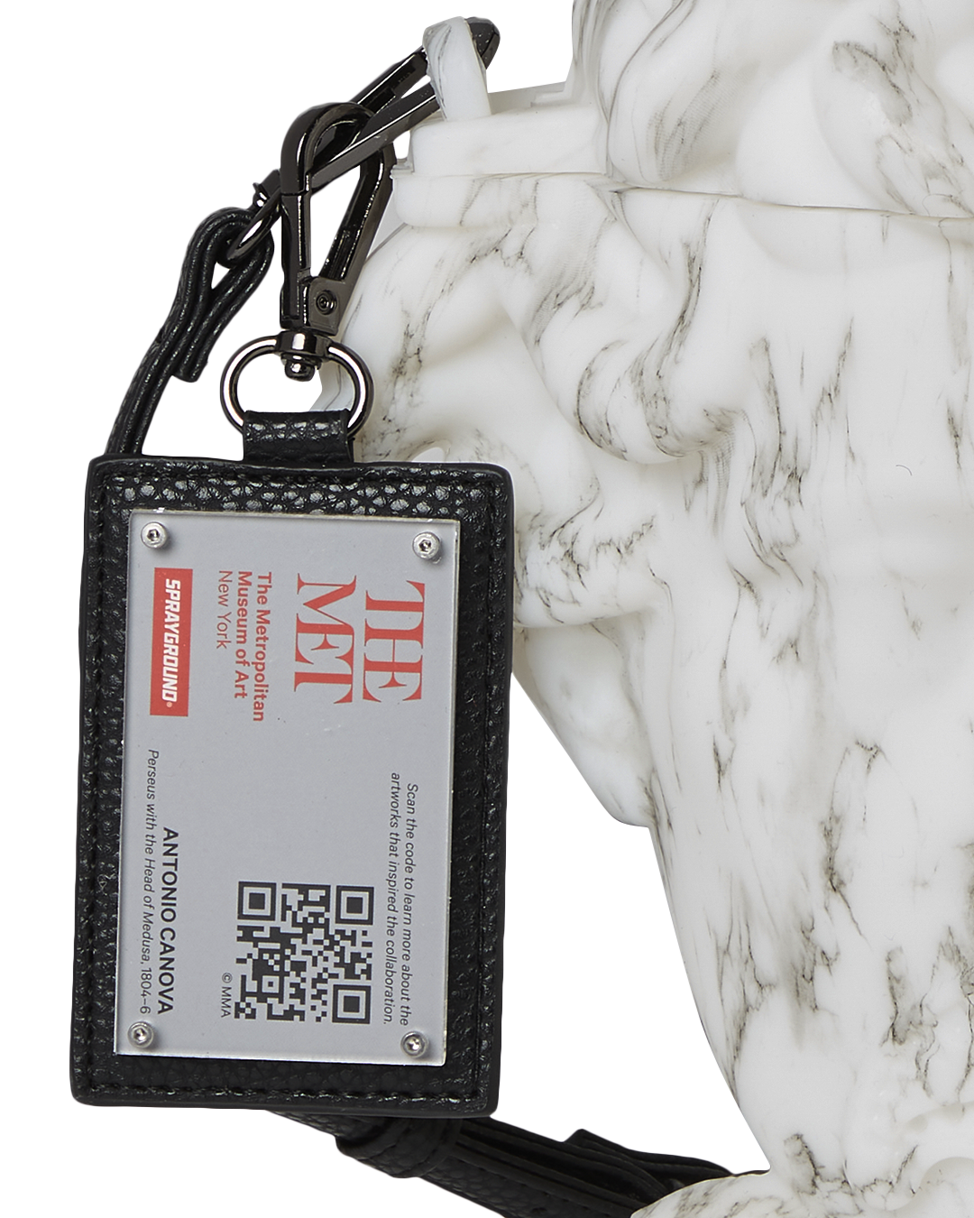 THE MET CANOVA MEDUSA HANDBAG (MARBLE) - Image 13
