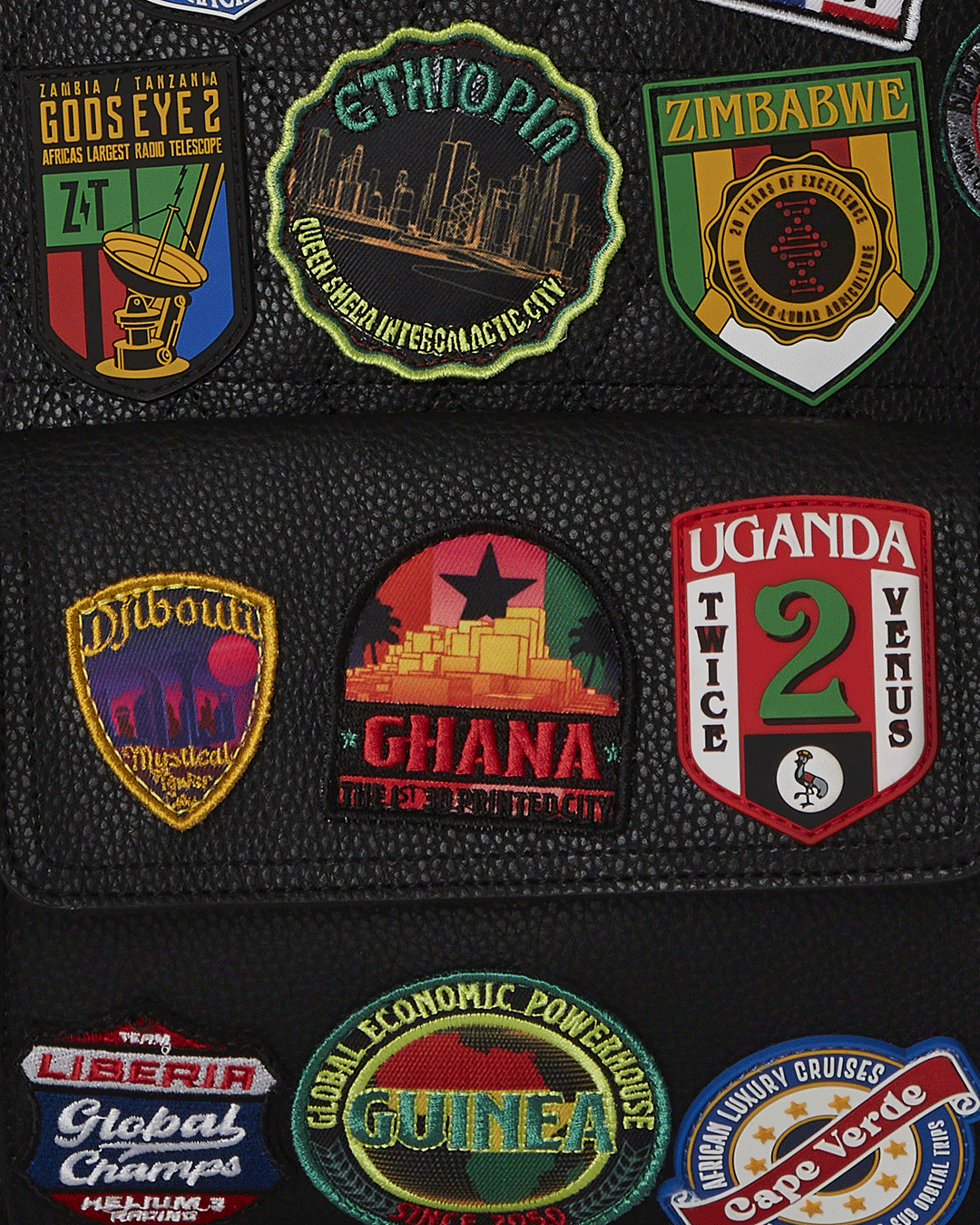 A.I. THE 54 (PATCHES OF AFRICA) CARGO BACKPACK - Image 12