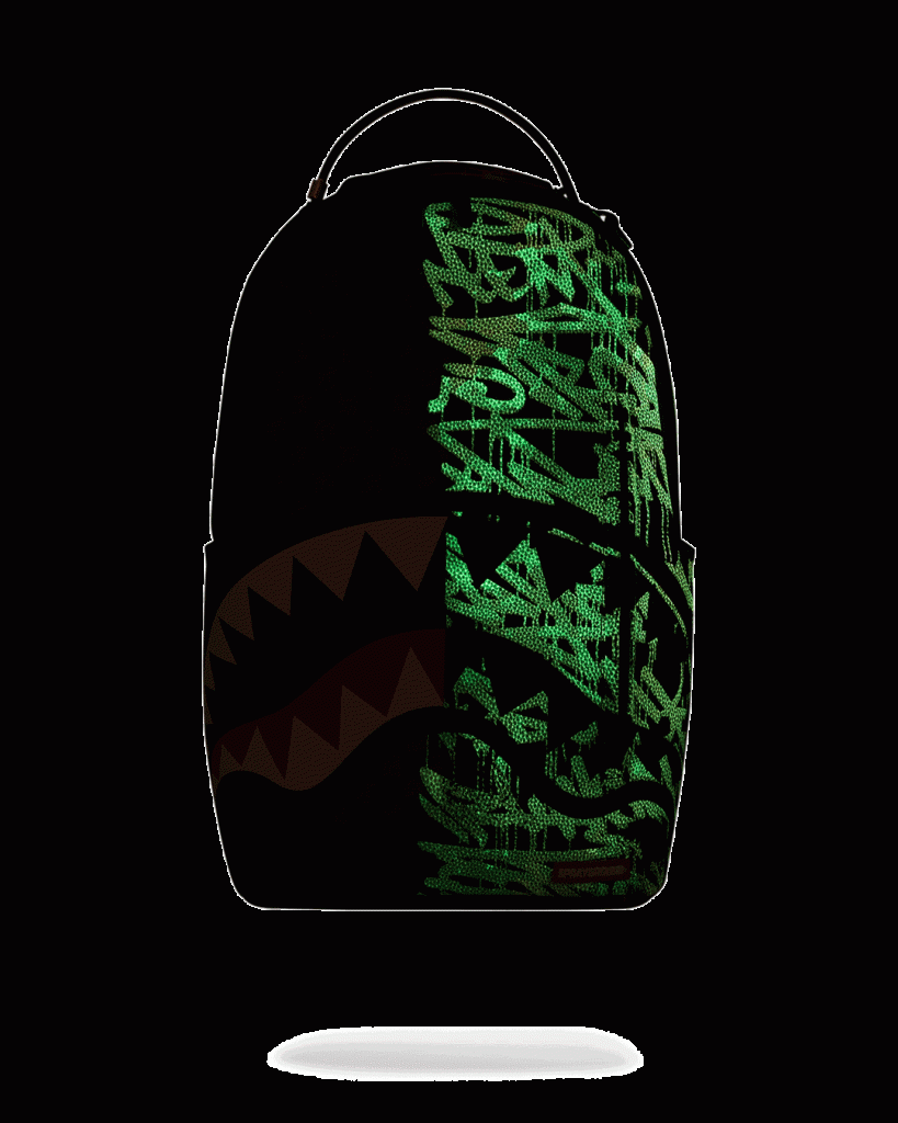 GLOW IN THE DARK CITY OF LIGHT BACKPACK