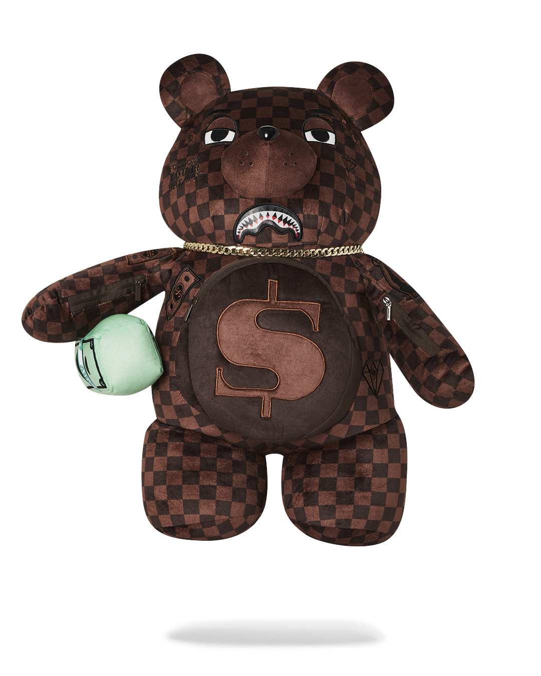 LENTICULAR EFFECTS MONEYBEAR TEDDYBEAR BACKPACK - Image 3