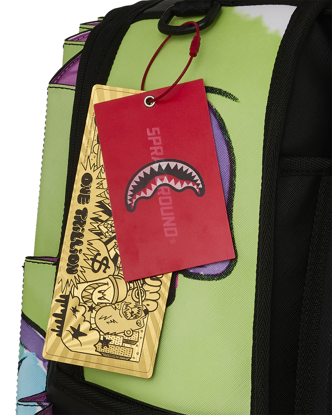 OPTICAL ILLUSION 2 WAY DESIGN BACKPACK - Image 13