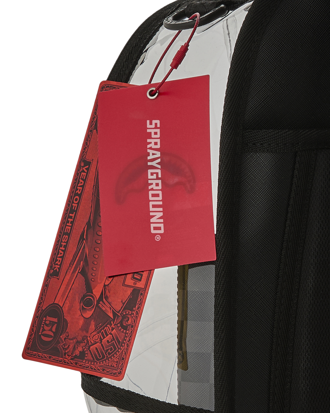 CLEAR DLX BACKPACK - CHECKED OUT (GRAY BLK CHECK) - Image 12