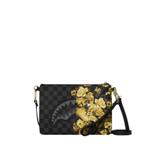 BILLIONAIRE BLOOM CROSSOVER CLUTCH