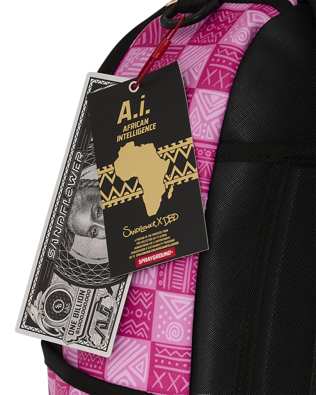 A.I. AFRICAN INTELLIGENCE THE SUNSET RESET BACKPACK - SANDFLOWER COLLAB - Image 12
