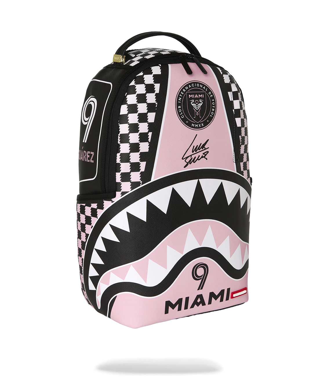MLS COLLAB - INTERMIAMI LUIS SUAREZ PINK STRIPE BACKPACK - Image 2