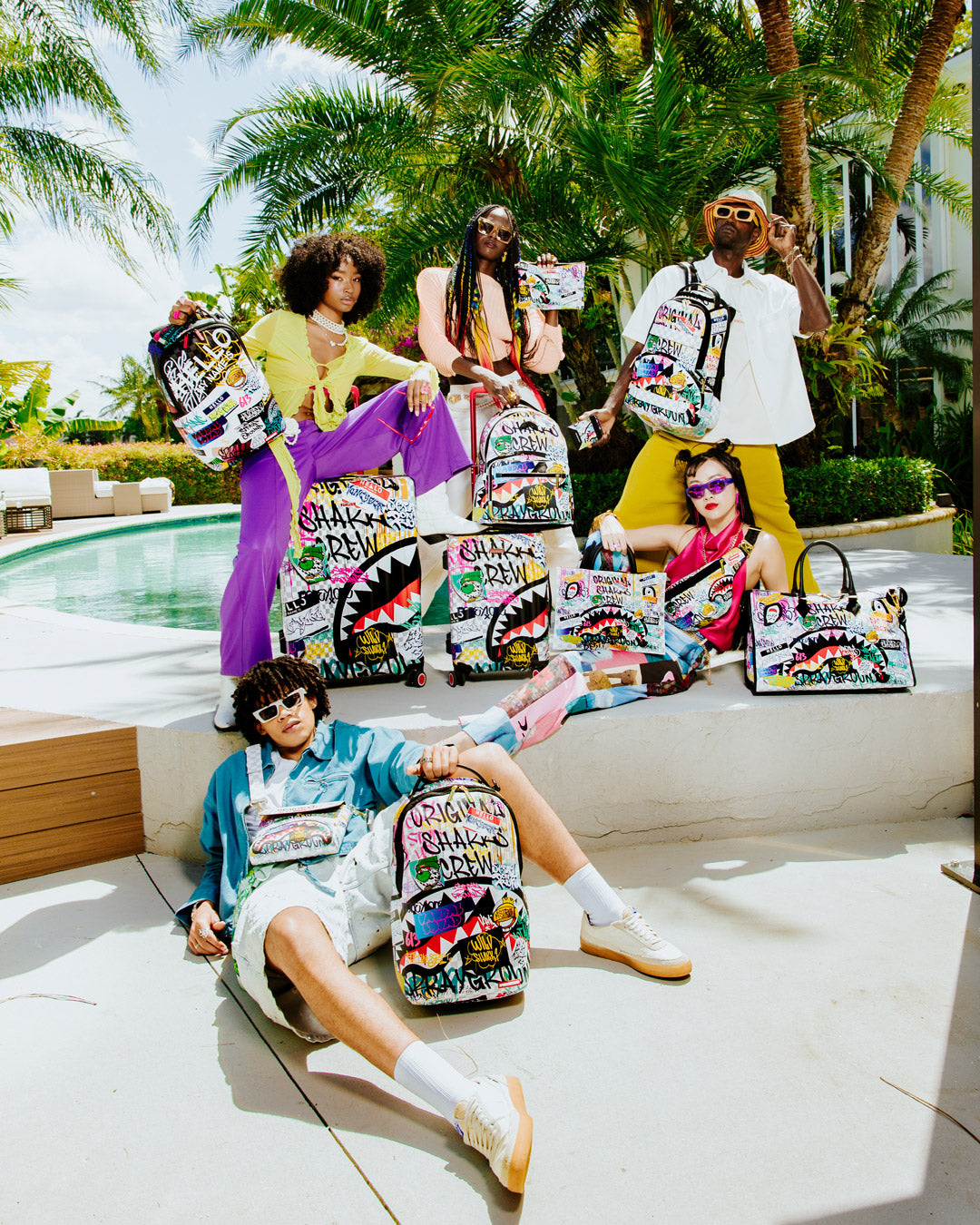 CREATE ANOTHER DAY SHARKNAUTICS HARDSHELL CARRY-ON LUGGAGE - Image 8