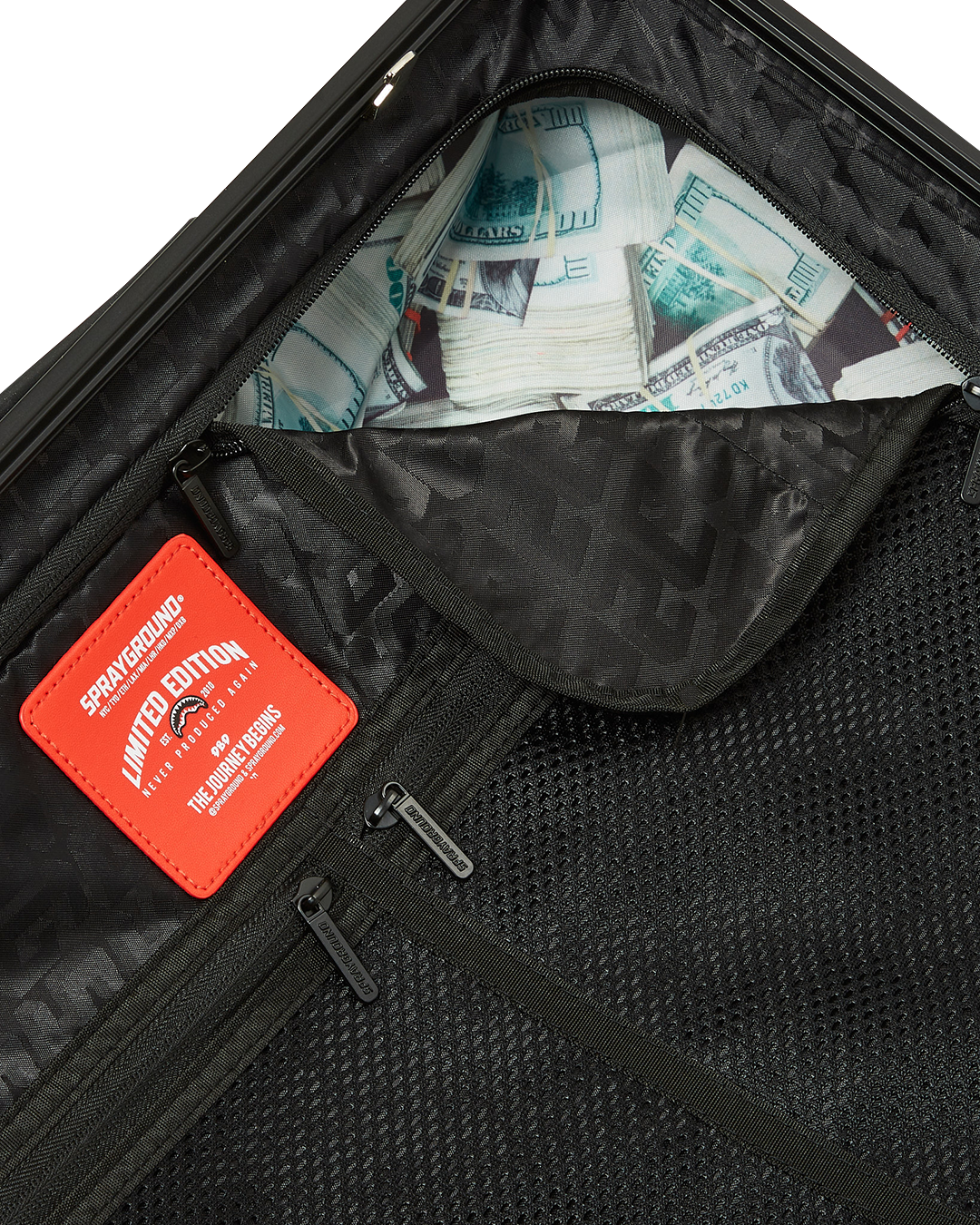 DESIGNER DRIP EFFECT CARRY-ON LUGGAGE - Image 13