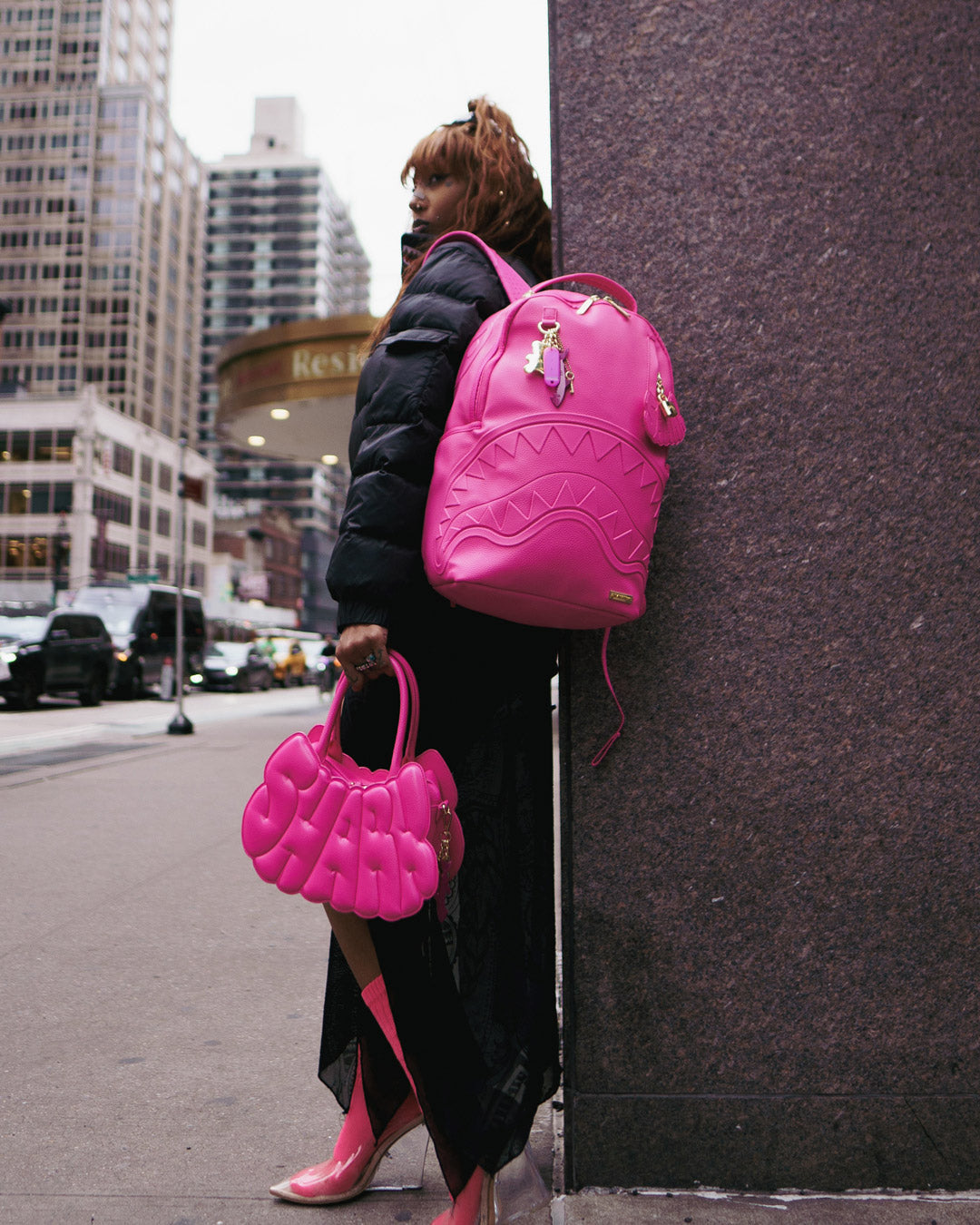 PINK POP SHARK BACKPACK - Image 4