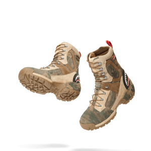 CAMO TERRAIN FUERZA COBRA PARATROOPER BOOTS ?C MADE IN COLOMBIA NUMBERED 1/280 PAIRS