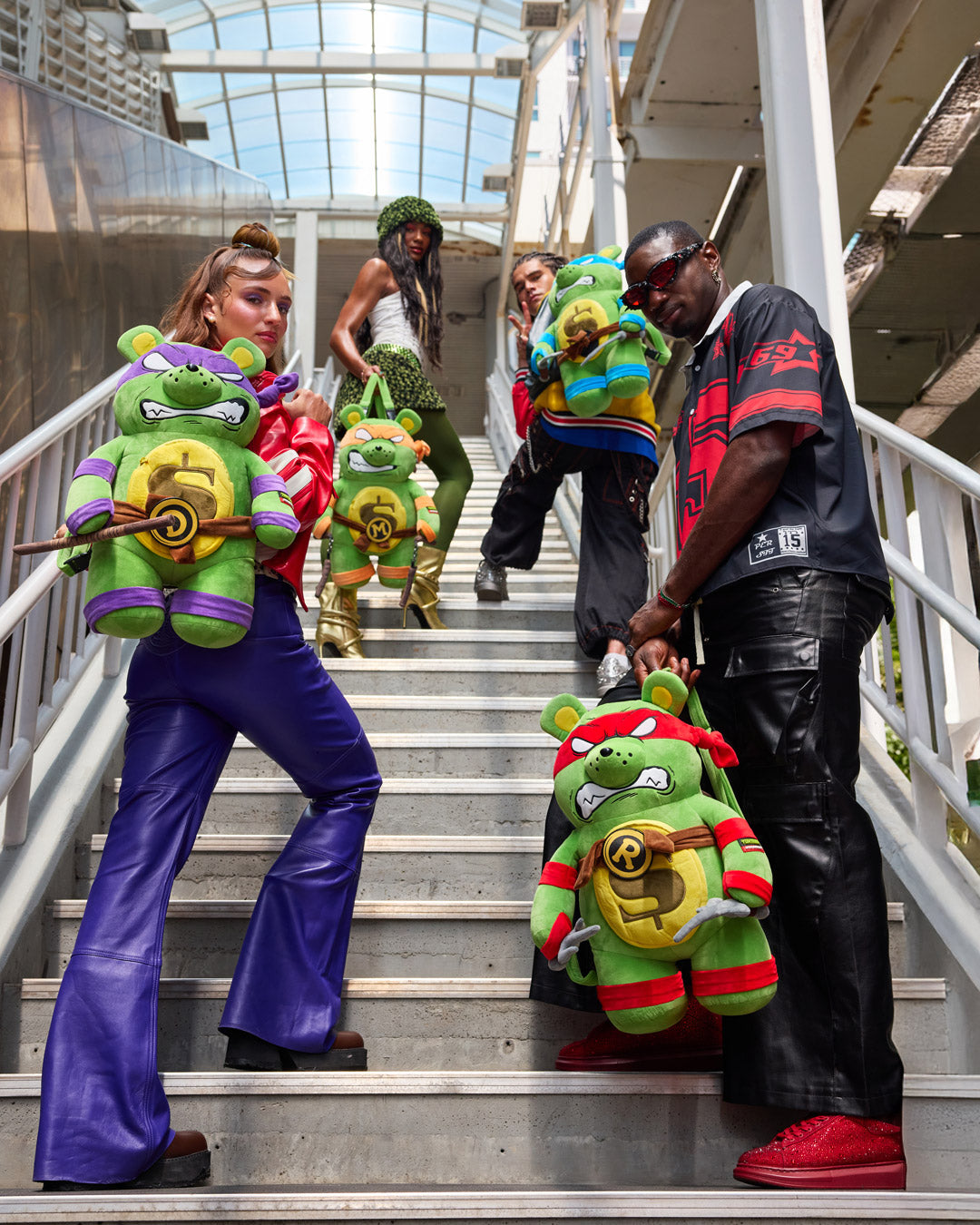TMNT LEONARDO MONEYBEAR BACKPACK - Image 2