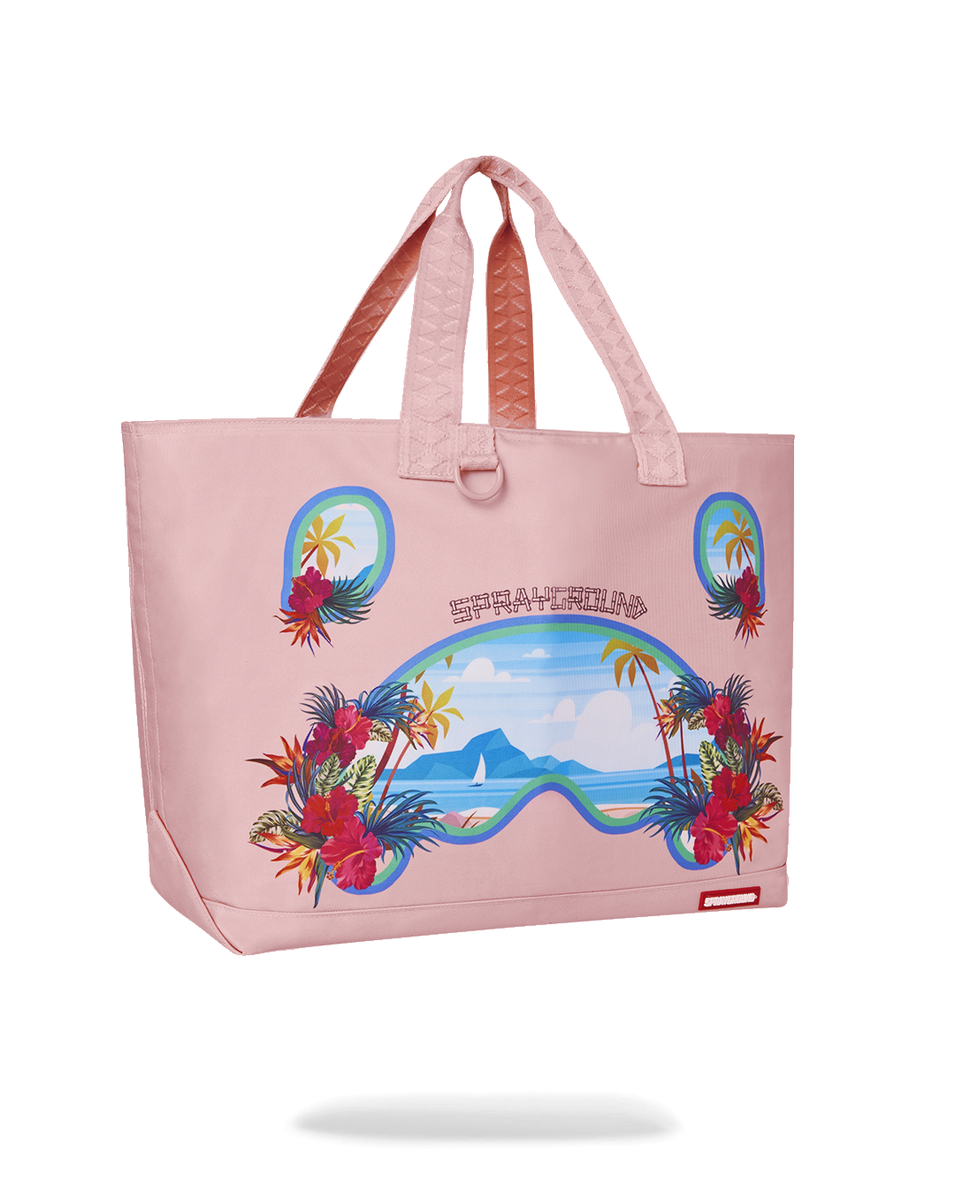BORA BORA SHARK ISLAND VILLA BEACH TOTE - Image 3