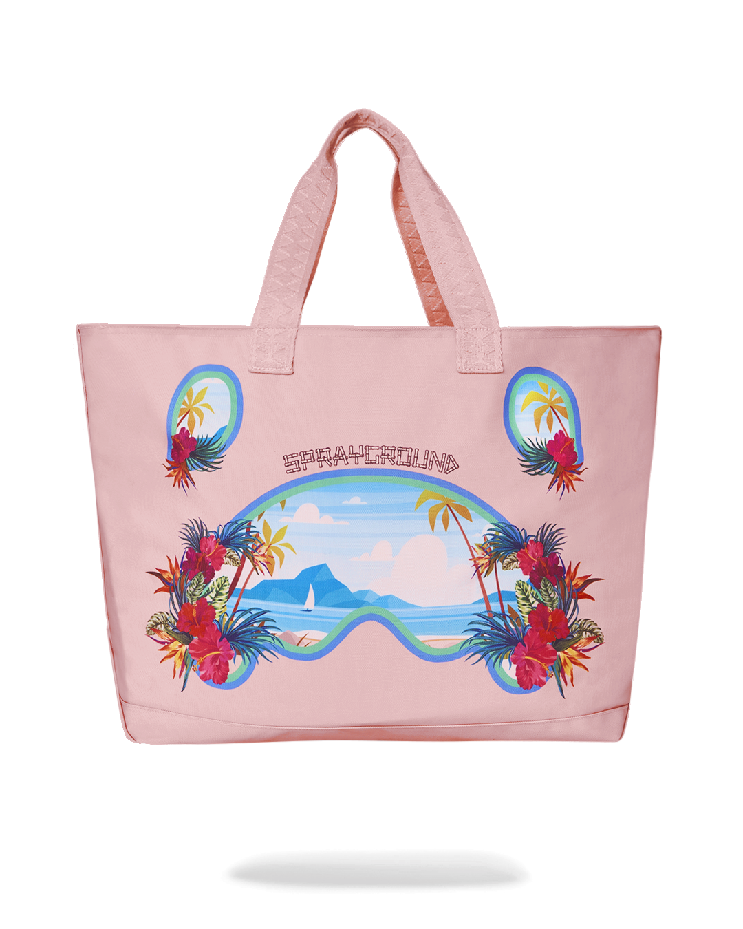 BORA BORA SHARK ISLAND VILLA BEACH TOTE - Image 5