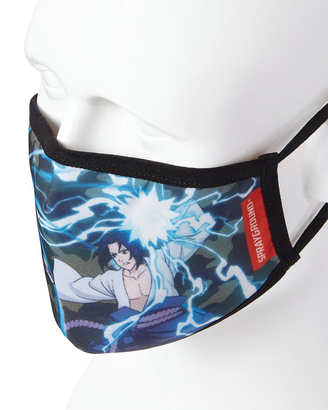 ADULT NARUTO VS SASUKE FORM FITTING FACE-COVERING - Image 3