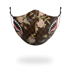 SHARKFLOWER VEGAN LEATHER FACE MASK