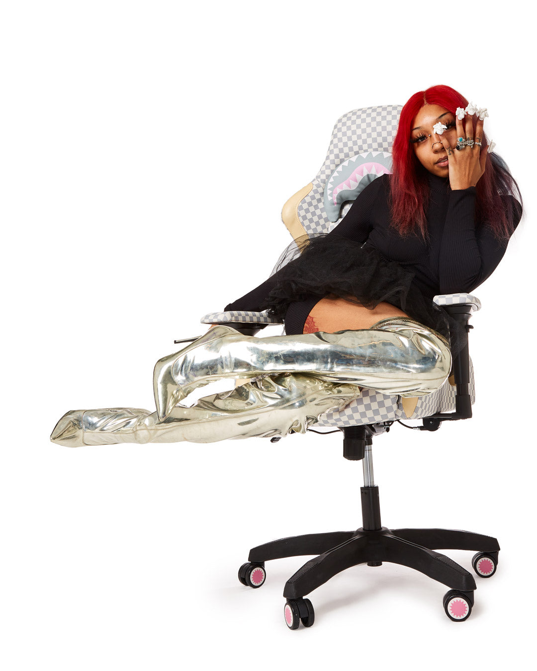 AIR TO THE THRONE JETSET GAMING CHAIR ?C SUPER RARE - Image 4