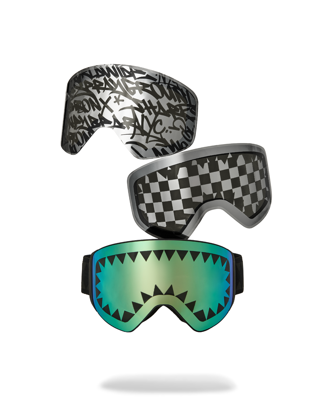 THE STREET MOUNTAIN SKI GOGGLES (INTERCHANGEABLE 3 LENSES) - Image 21