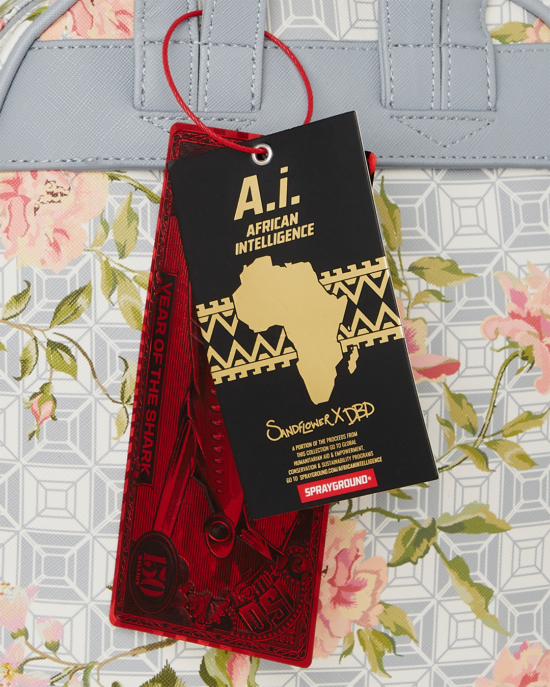 A.I. AFRICAN INTELLIGENCE ELEGANT ENERGY SAVAGE BACKPACK ?C SANDFLOWER COLLAB - Image 8