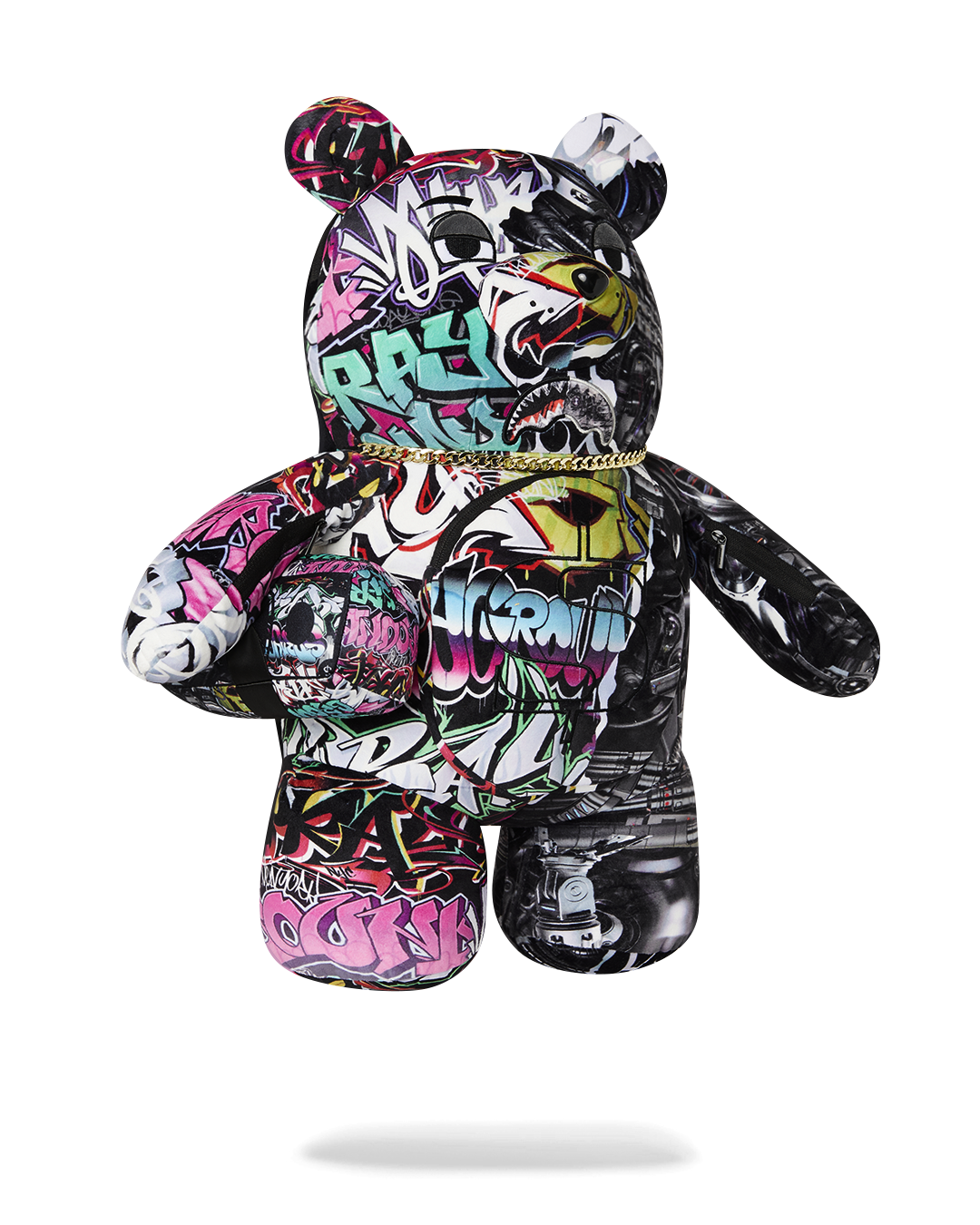 NEW CITY ANDROID MONEYBEAR TEDDYBEAR BACKPACK - Image 3