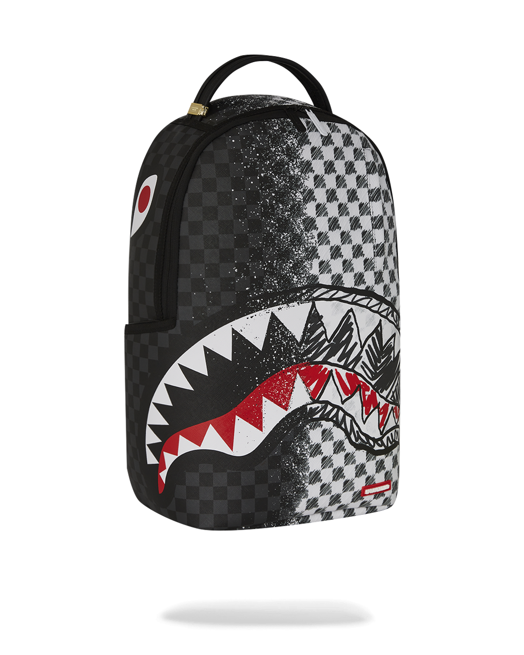 SCRIBBLE DRIBBLE CHECK BACKPACK - Image 3