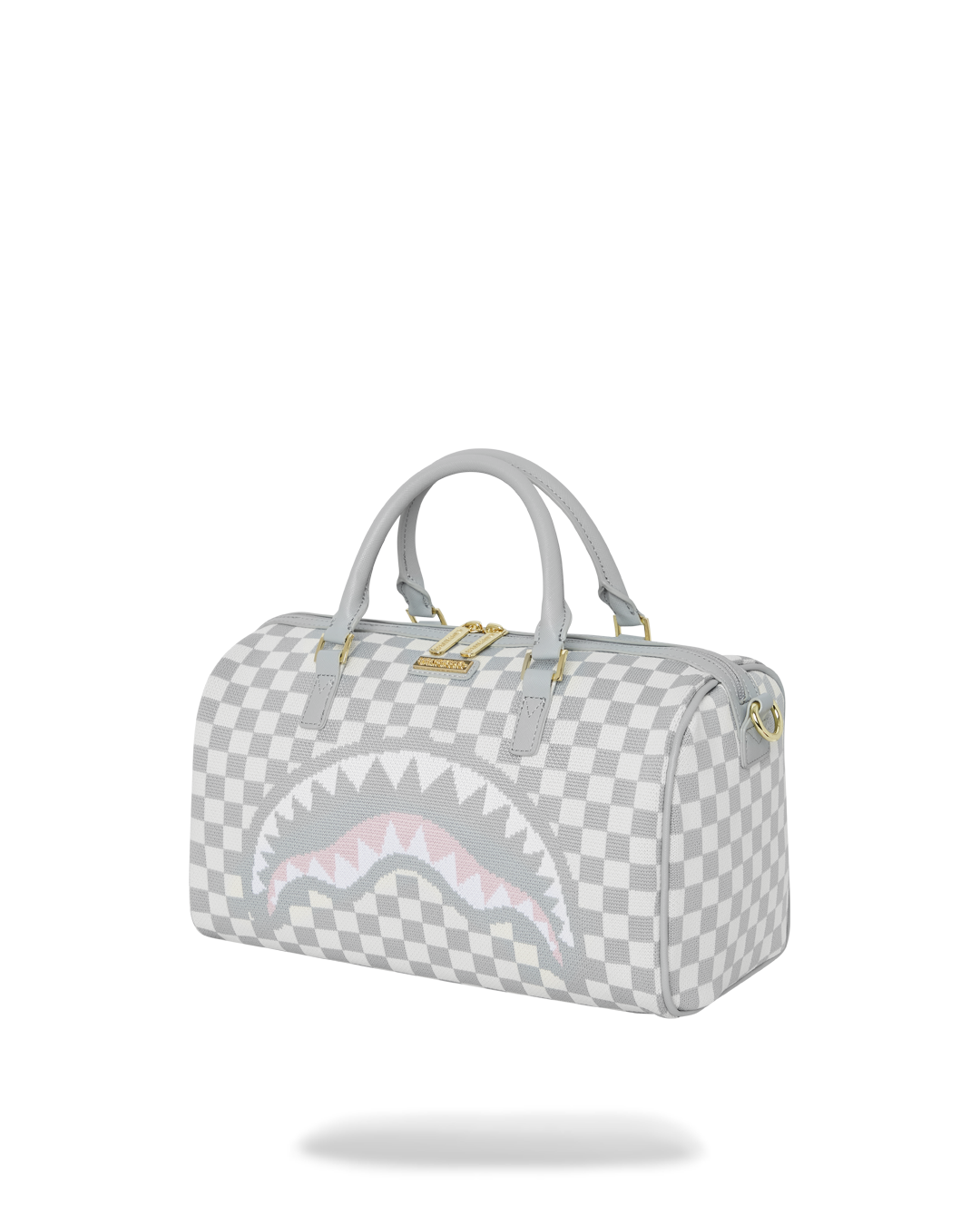 KNIT SHARKS IN PARIS IN CREAM MINI DUFFLE - Image 5